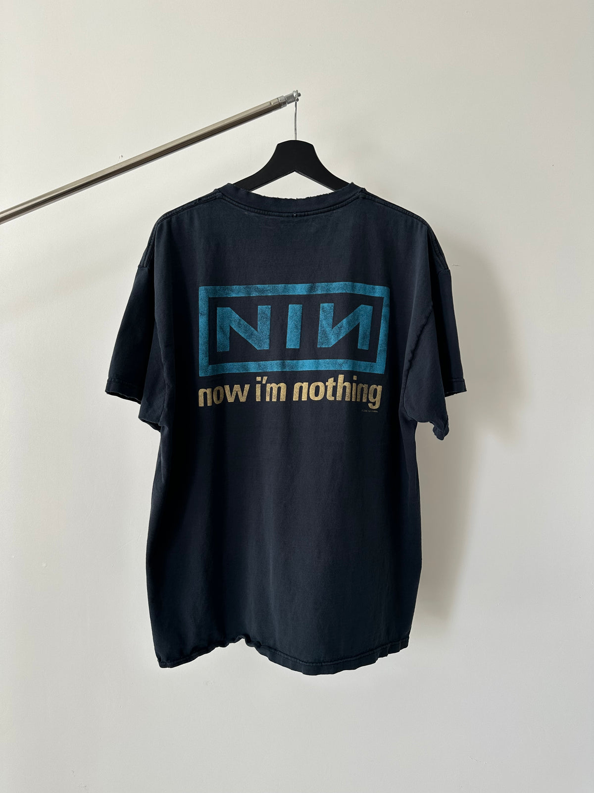 2002 Vintage Nine Inch Nails "Now I'm Nothing" Shirt