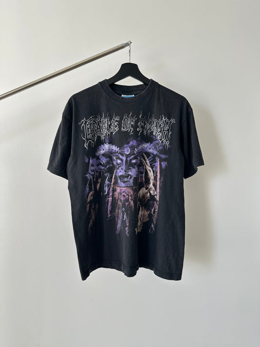 2000s Vintage Cradle Of Filth "Total Fucking Darkness" Bootleg Shirt