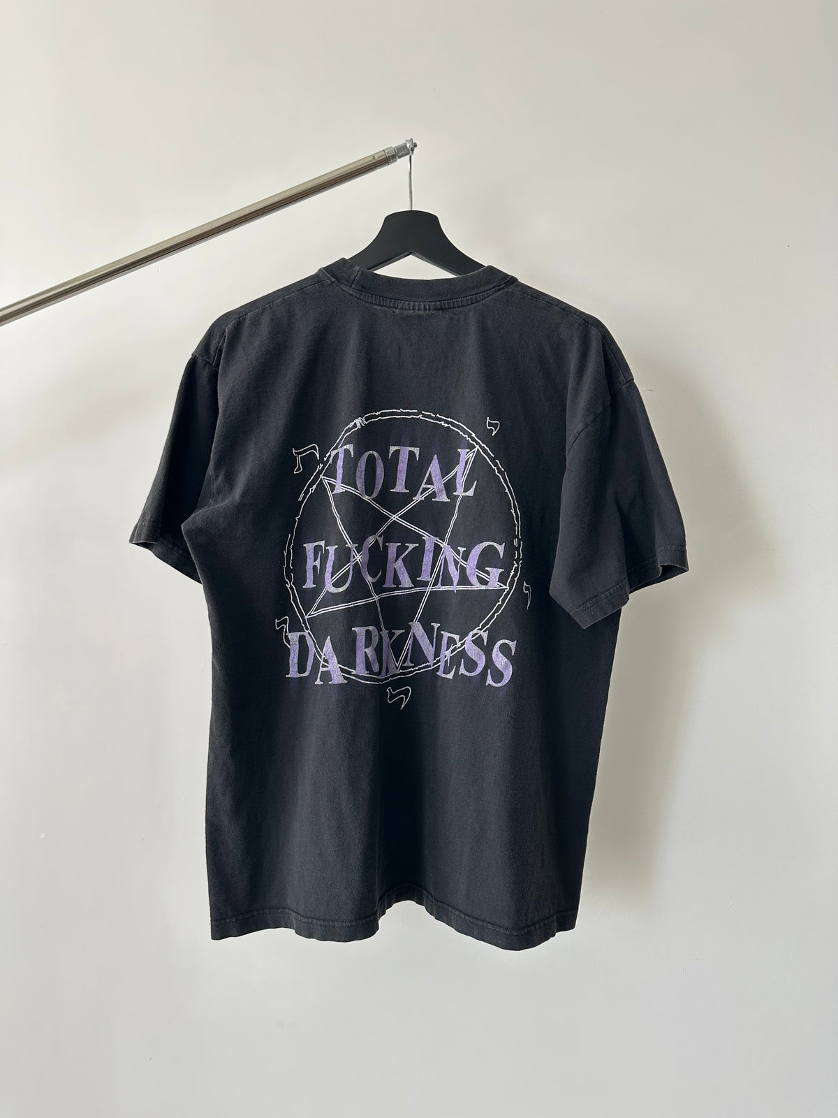 2000s Vintage Cradle Of Filth "Total Fucking Darkness" Bootleg Shirt