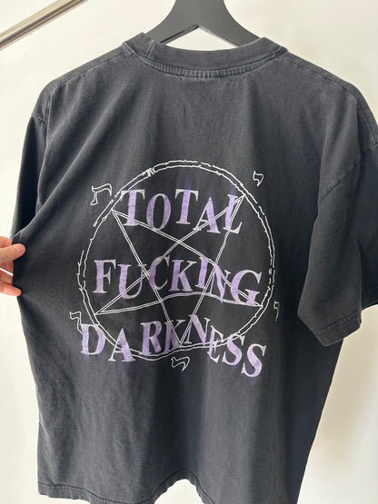 2000s Vintage Cradle Of Filth "Total Fucking Darkness" Bootleg Shirt