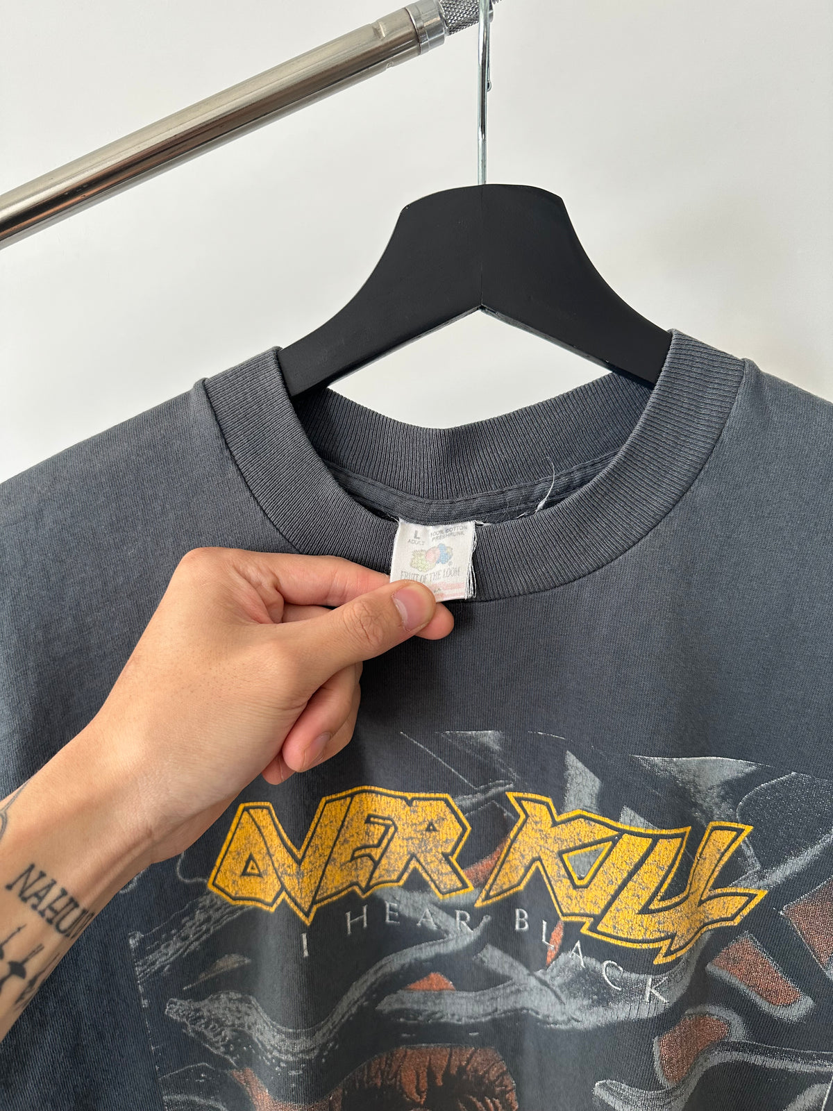 1993 Vintage Over Kill Tour Shirt