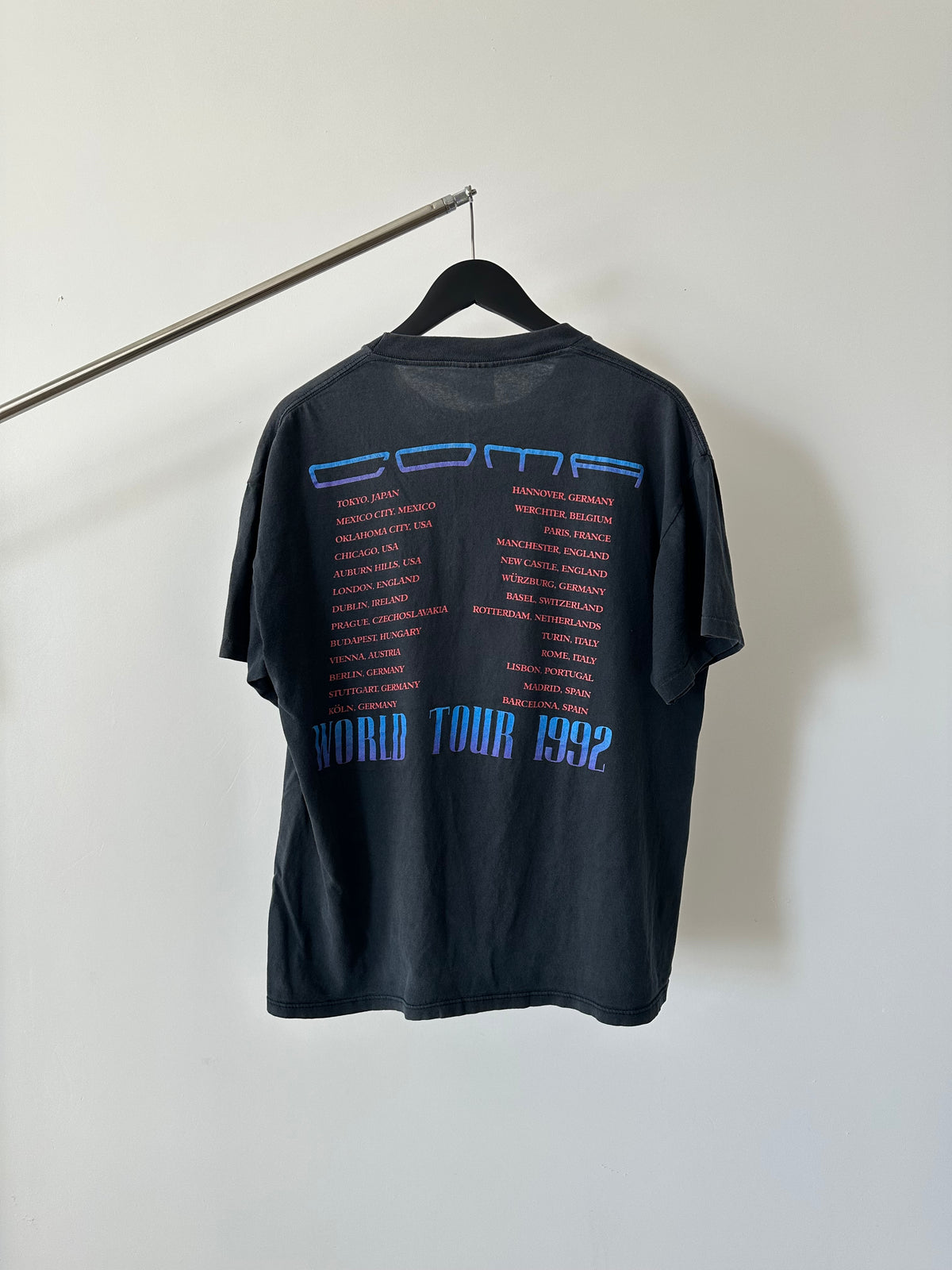 1992 Vintage Guns N Roses Tour Shirt