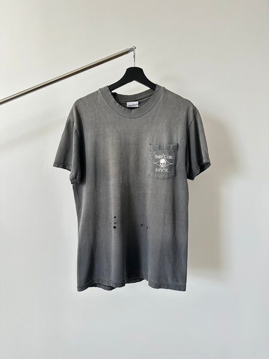 1990s Vintage Hard Core Biker Pocket Shirt