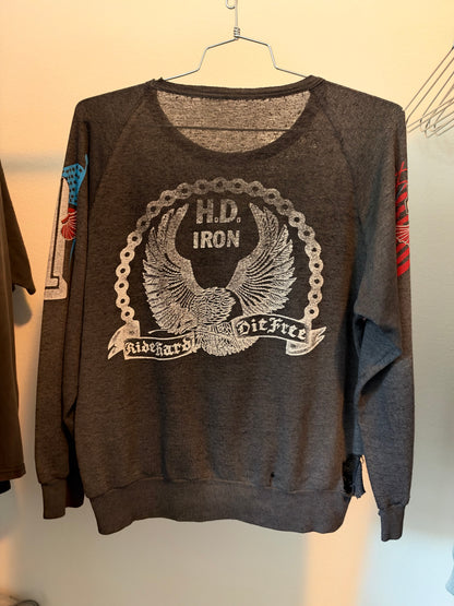 80s Vintage Harley Crewneck