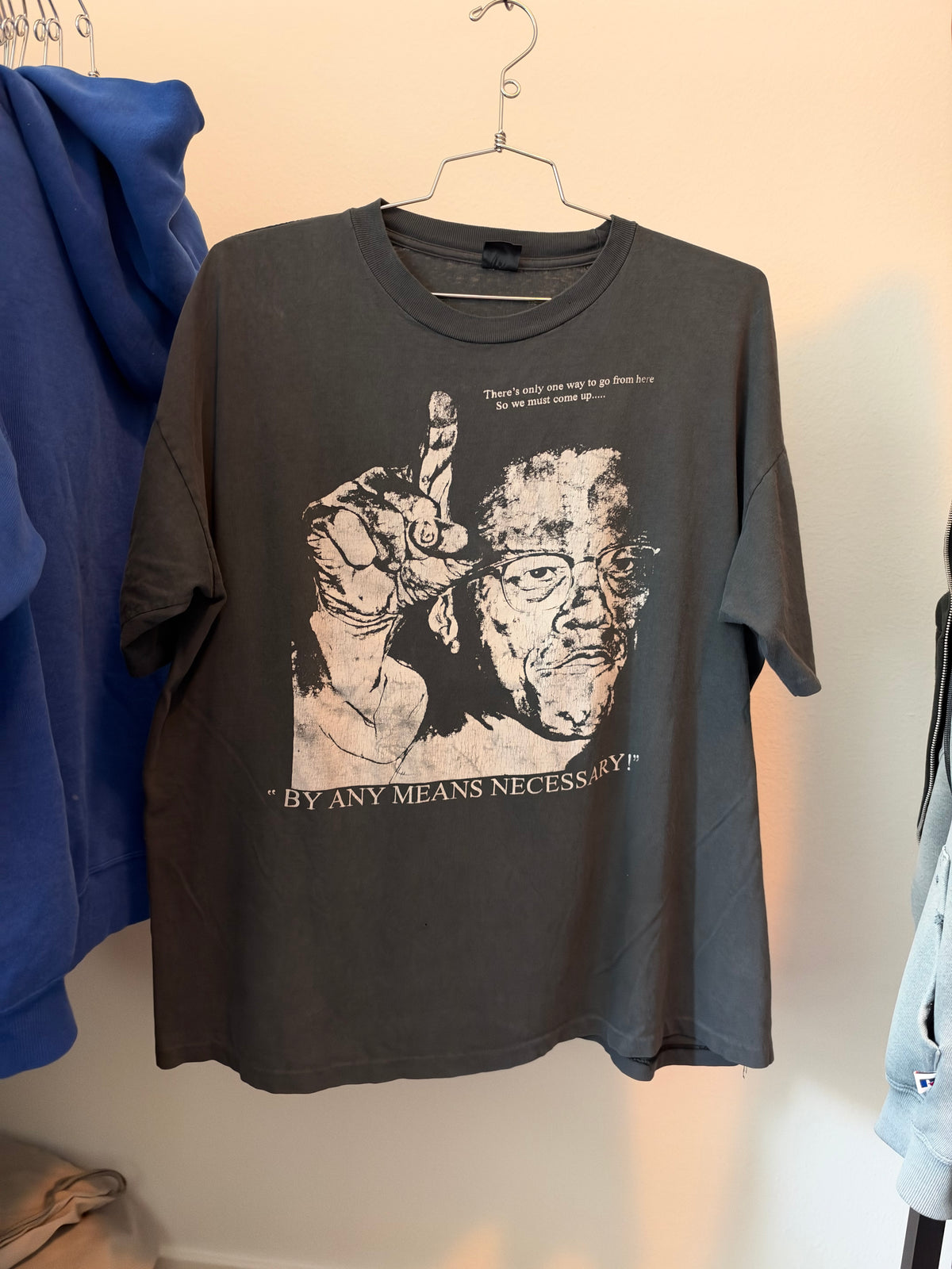 90s Vintage Malcom X Shirt