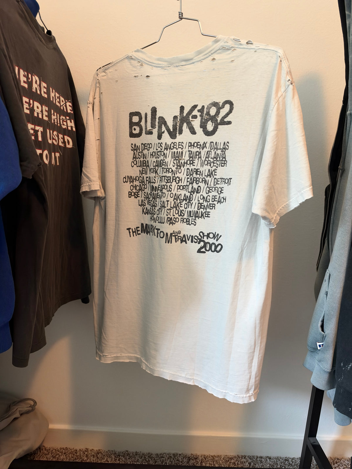 2000 Vintage Blink 182 Shirt