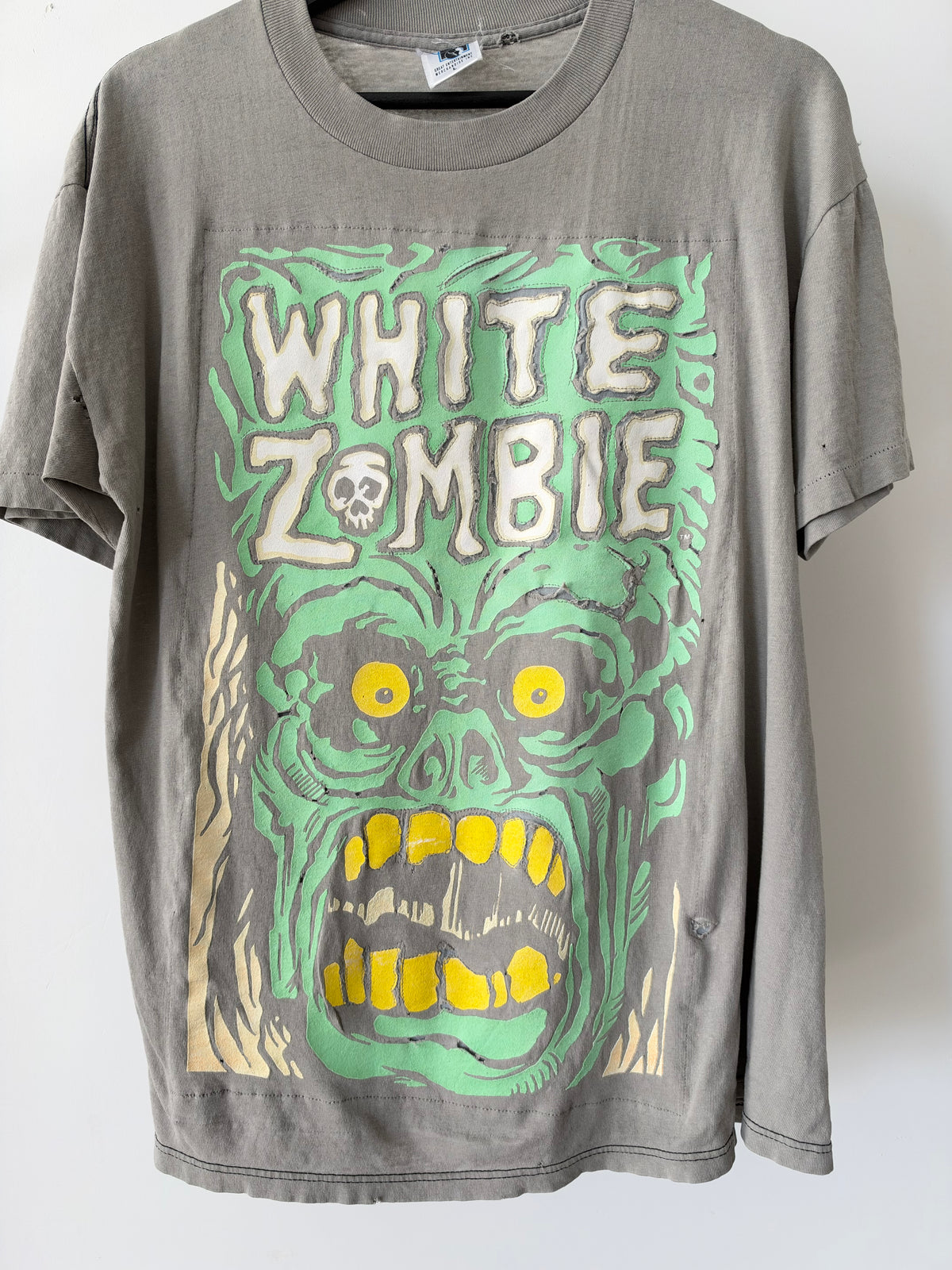 1990s Vintage White Zombie Shirt