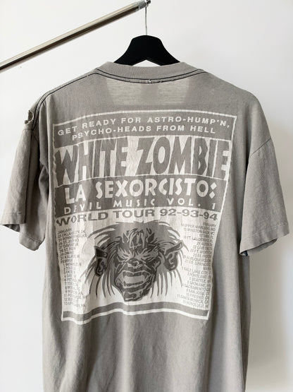 1990s Vintage White Zombie Shirt
