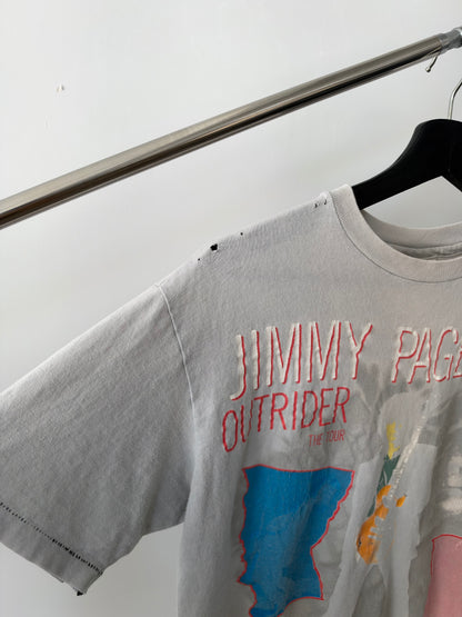 1980s Vintage Jimmy Page Outrider Tour Shirt