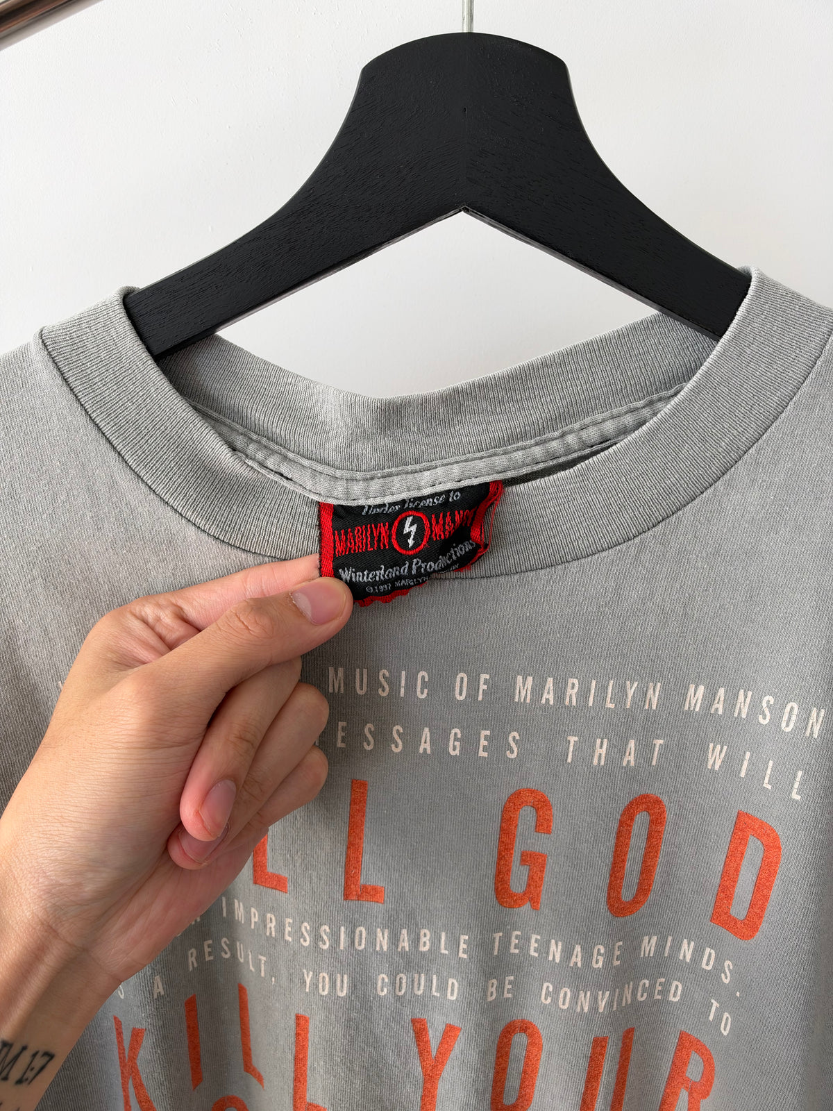 1990s Vintage Marilyn Manson Shirt