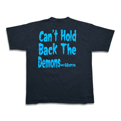 1990s Vintage Misfits "Can't Hold Back The Demons" Shirt