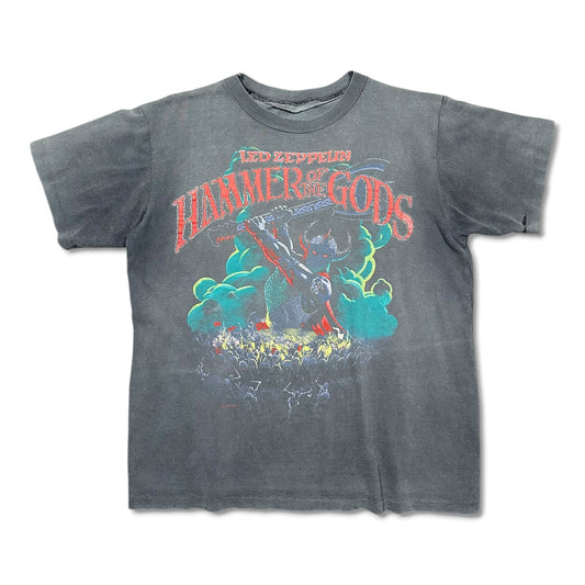 1980s Vintage Led Zeppelin "Hammer Of The Gods" Shirt