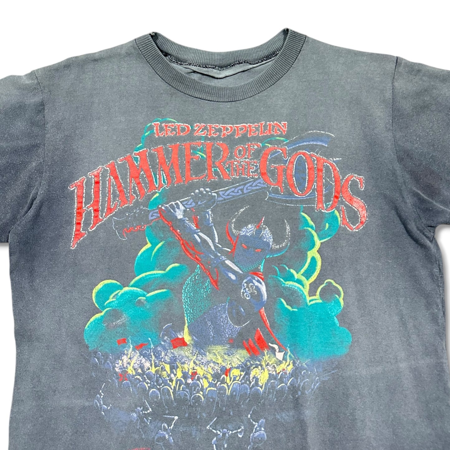 1980s Vintage Led Zeppelin "Hammer Of The Gods" Shirt