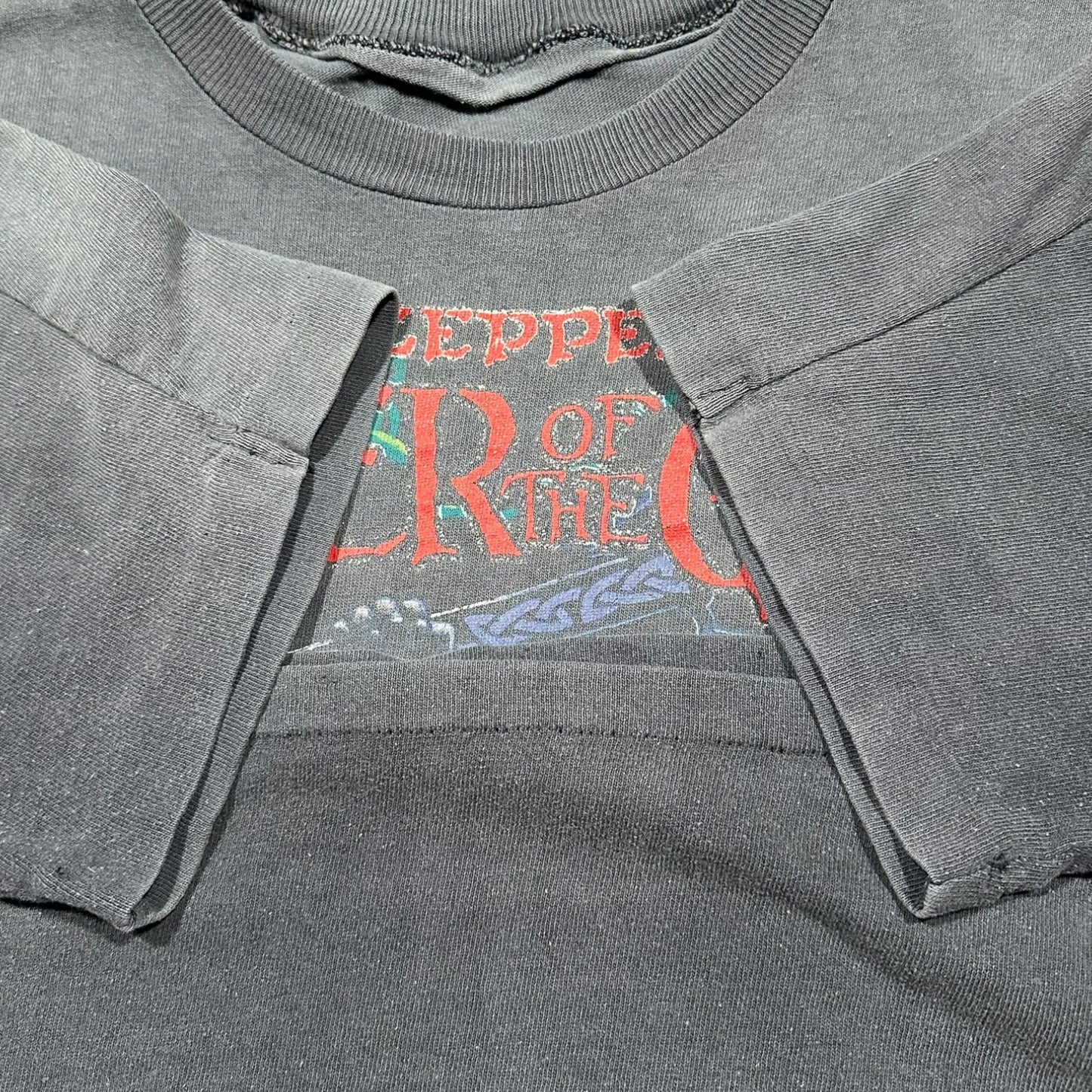1980s Vintage Led Zeppelin "Hammer Of The Gods" Shirt