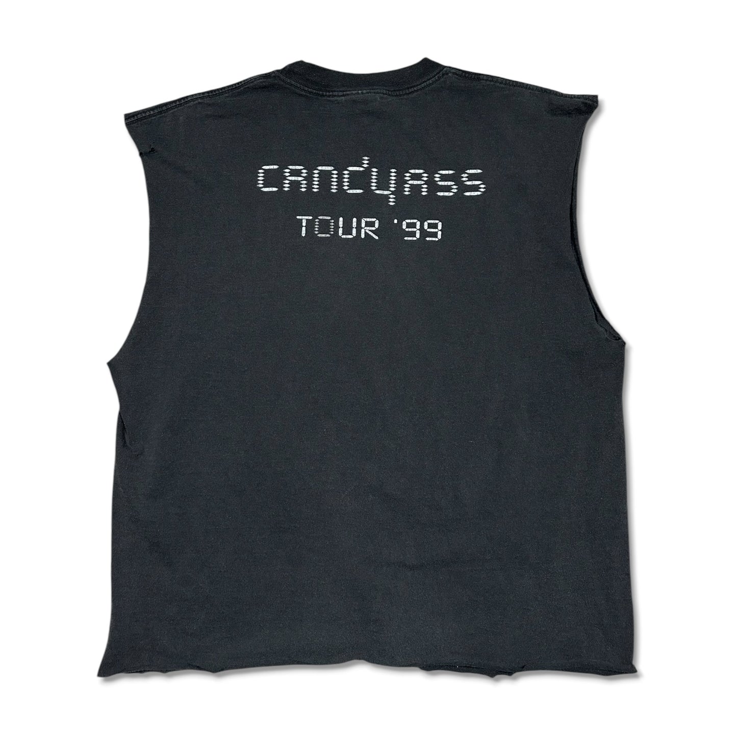 1990s Vintage Orgy "Candyass Tour" Cutoff Shirt