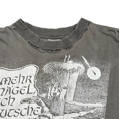 1990s Vintage German Punk Art Shirt