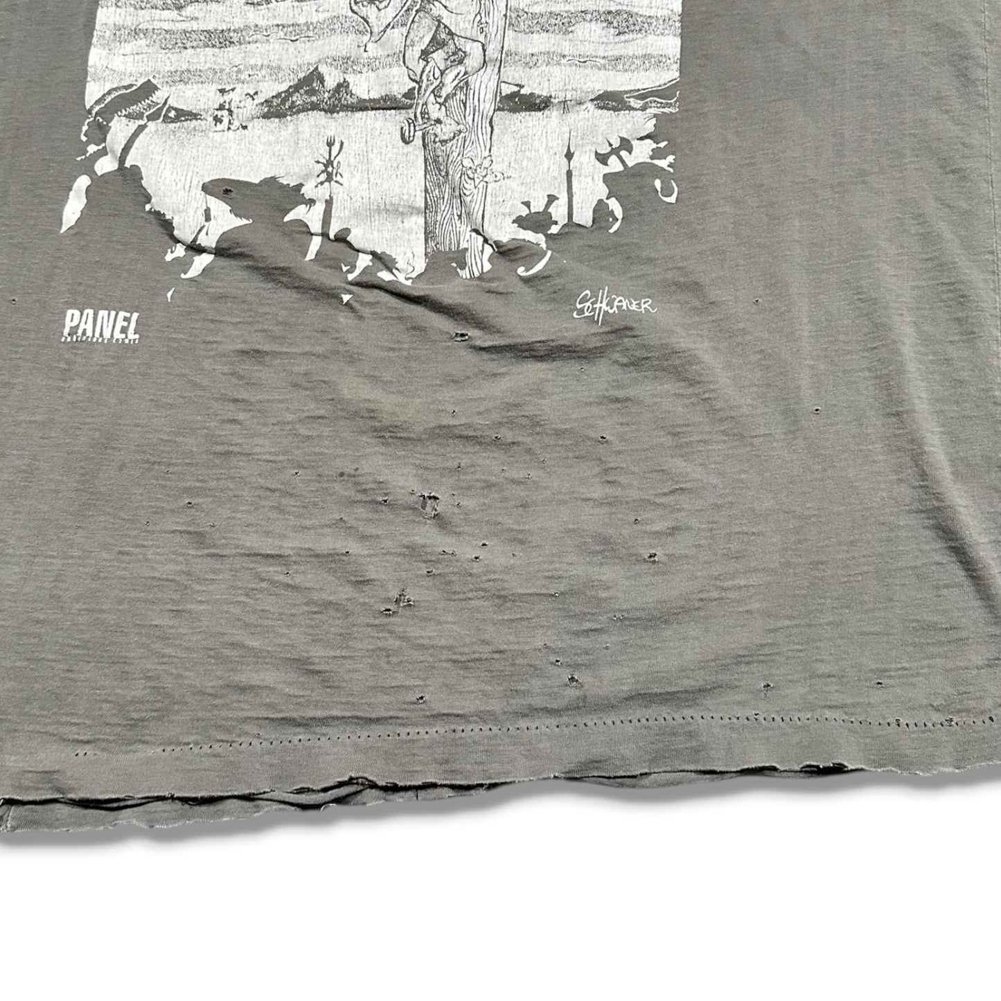 1990s Vintage German Punk Art Shirt