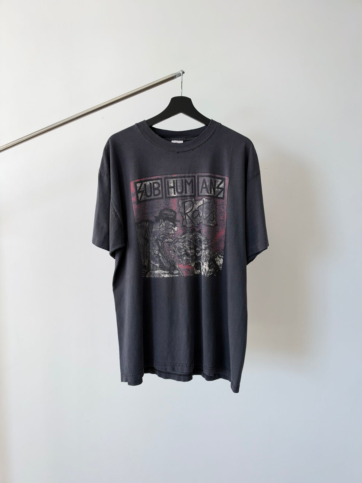 1990s Vintage Subhumans "Rat" Shirt