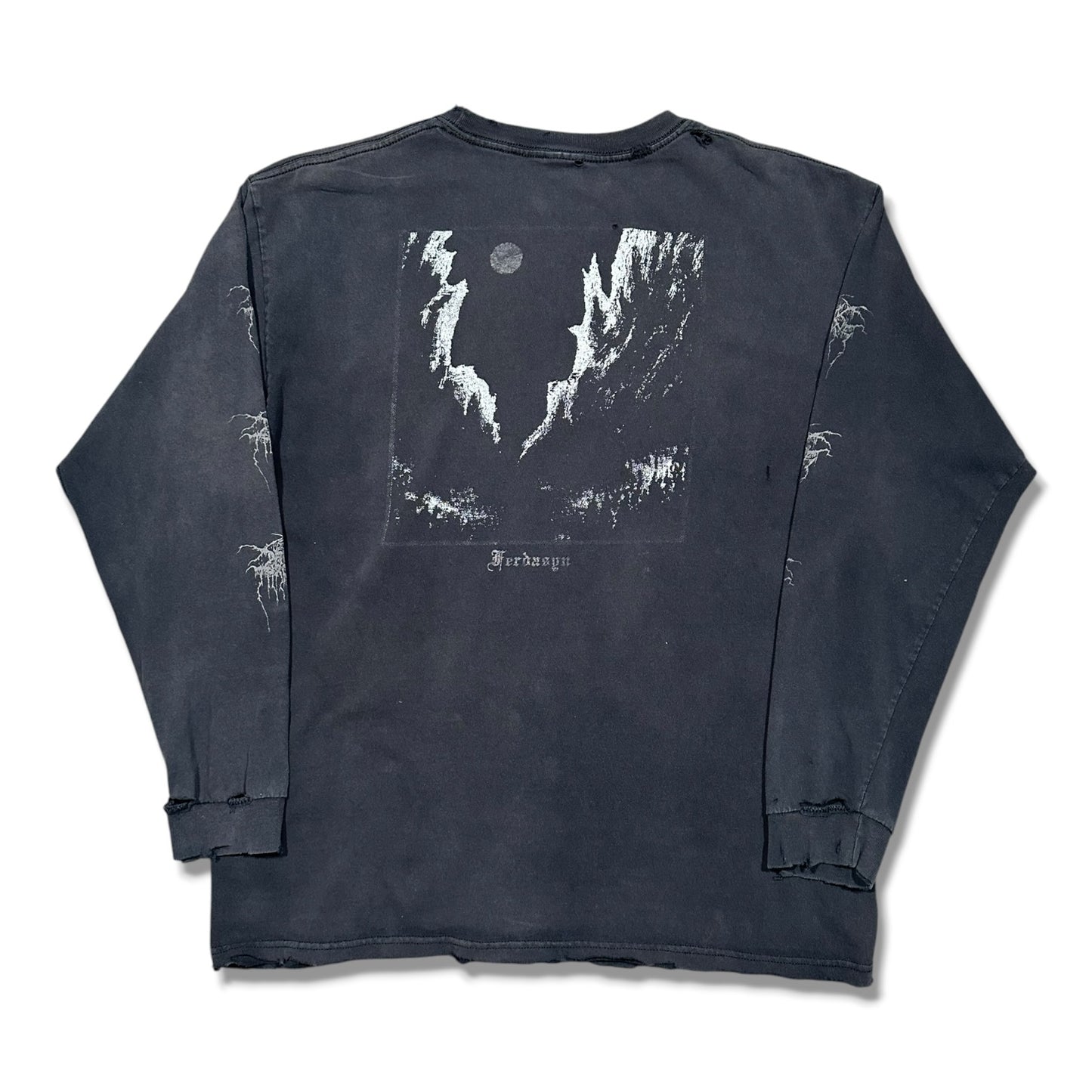 1990s Vintage Dark Throne Longsleeves Shirt