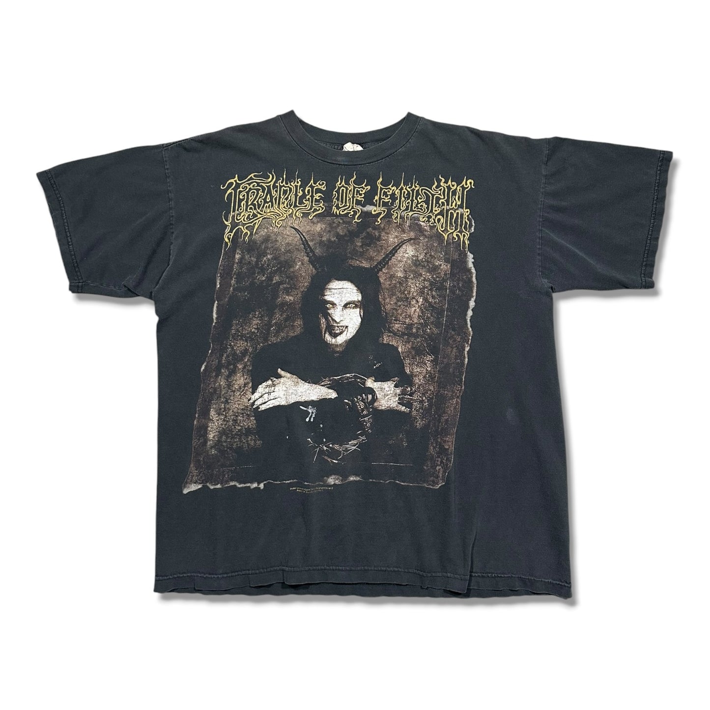 1990s Vintage Cradle Of Filth "The Wall-eyed Vain & Insane" Shirt