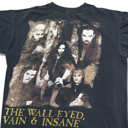 1990s Vintage Cradle Of Filth "The Wall-eyed Vain & Insane" Shirt