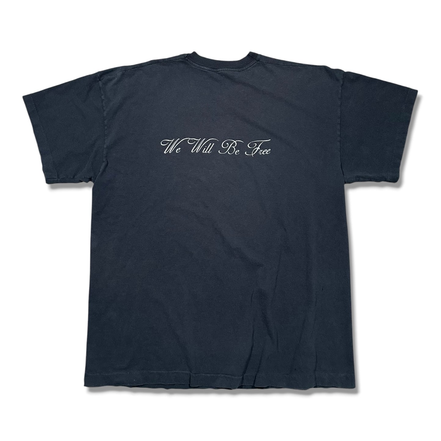 1990s Vintage Warzone "We Will Be Free" Shirt