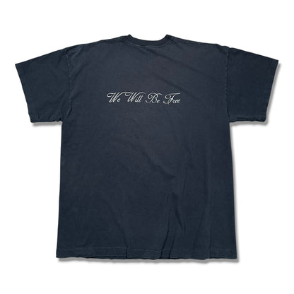 1990s Vintage Warzone "We Will Be Free" Shirt