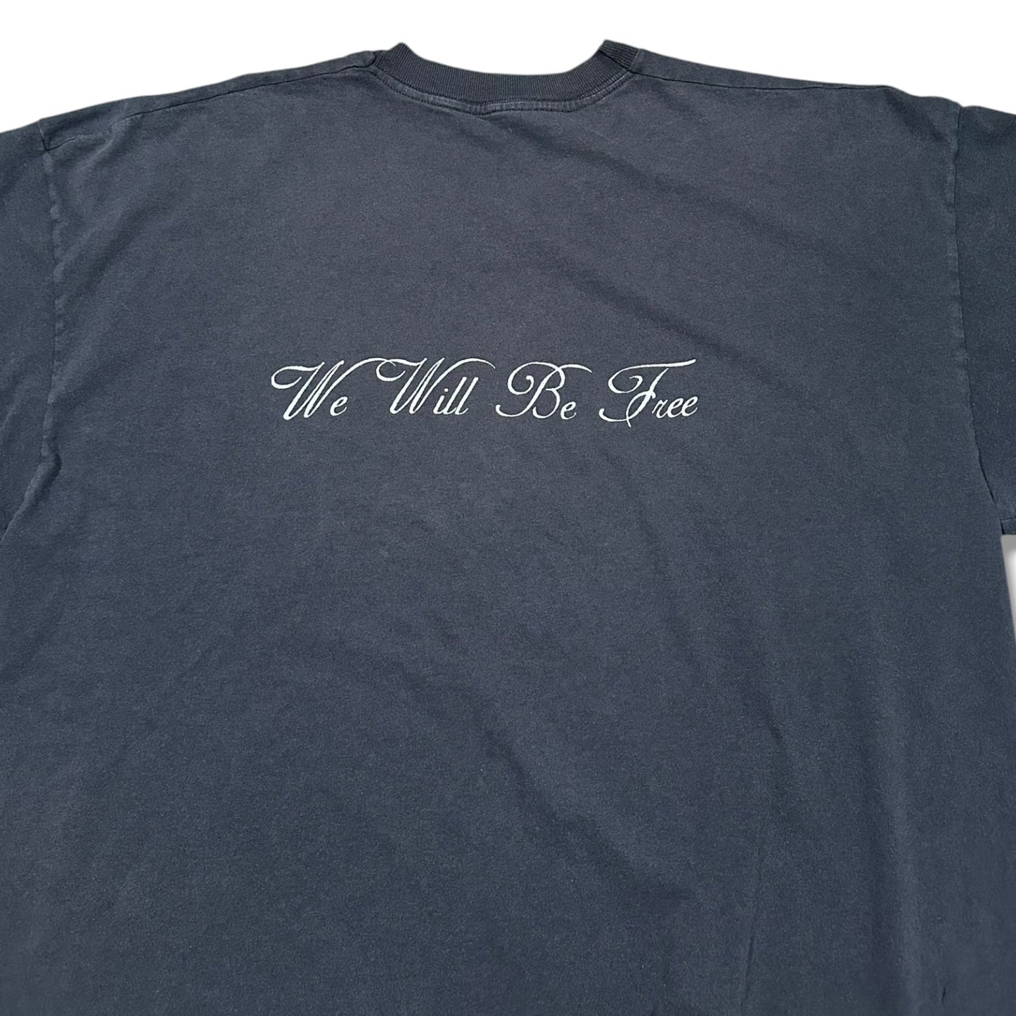 1990s Vintage Warzone "We Will Be Free" Shirt