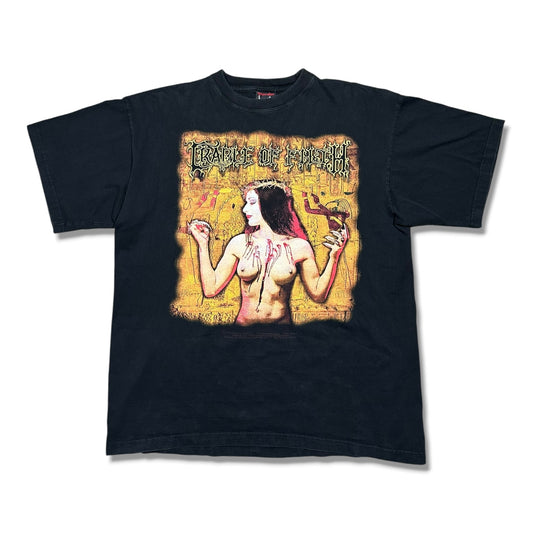 1990s Vintage Cradle Of Filth "Praise The Whore" Shirt
