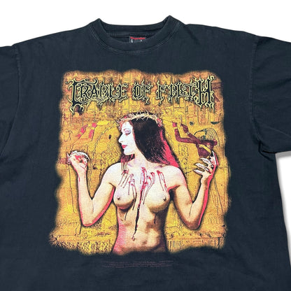 1990s Vintage Cradle Of Filth "Praise The Whore" Shirt