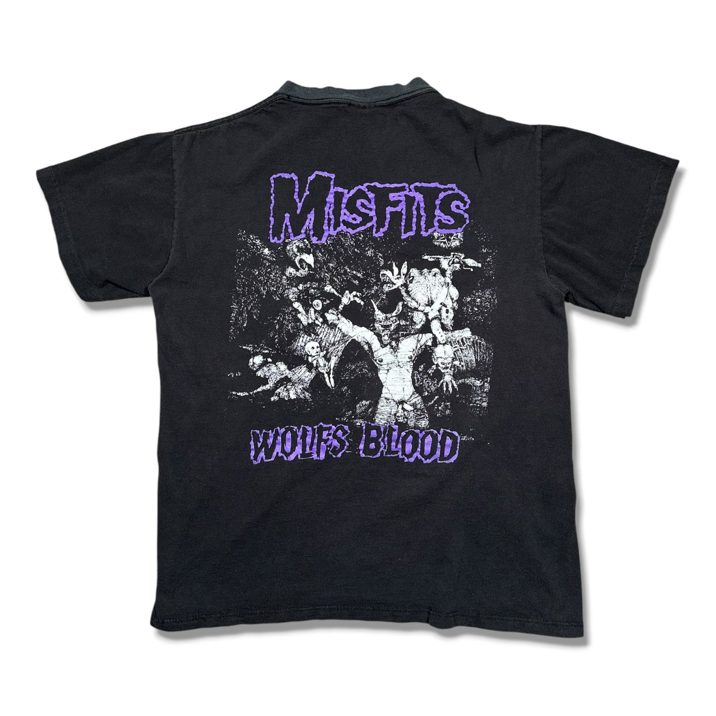 1990s Vintage Misfits "Wolfs Blood" Shirt