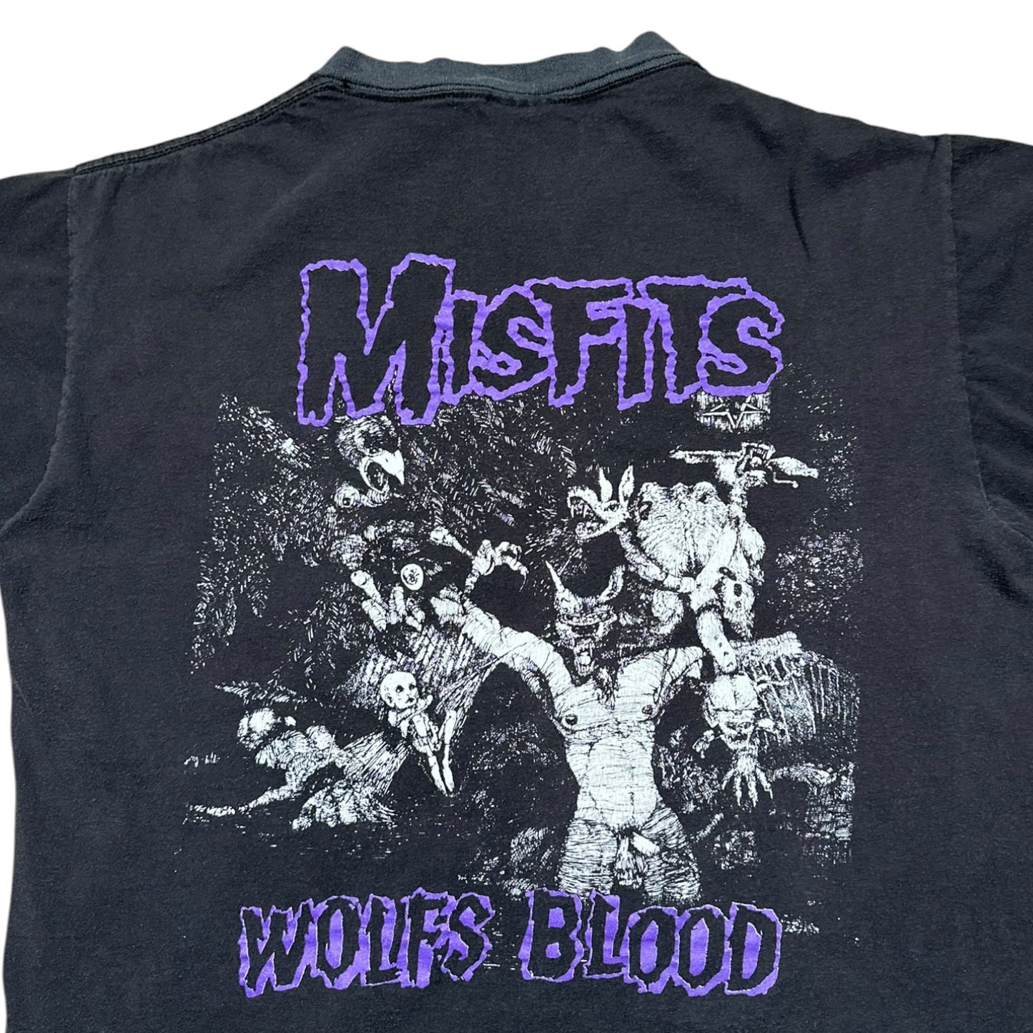 1990s Vintage Misfits "Wolfs Blood" Shirt