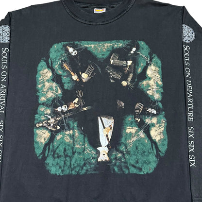 1990s Vintage Dimmu Borgir "The Cunt Hunters Of The Night' Longsleeves Shirt
