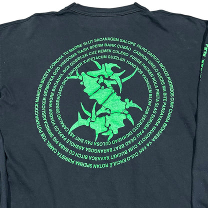 1990s Vintage Sepultura "Third World Posse" Longsleeves Shirt
