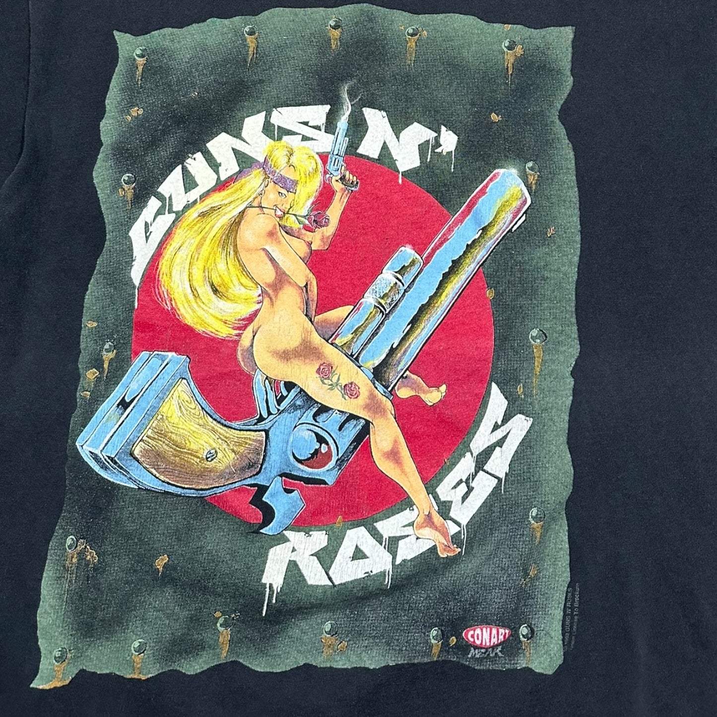 1990s Vintage Guns N' Roses Conart Shirt