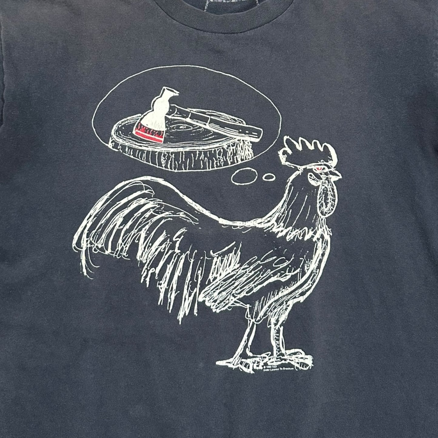 1990s Vintage TAD "Just Bought The Farm" Shirt