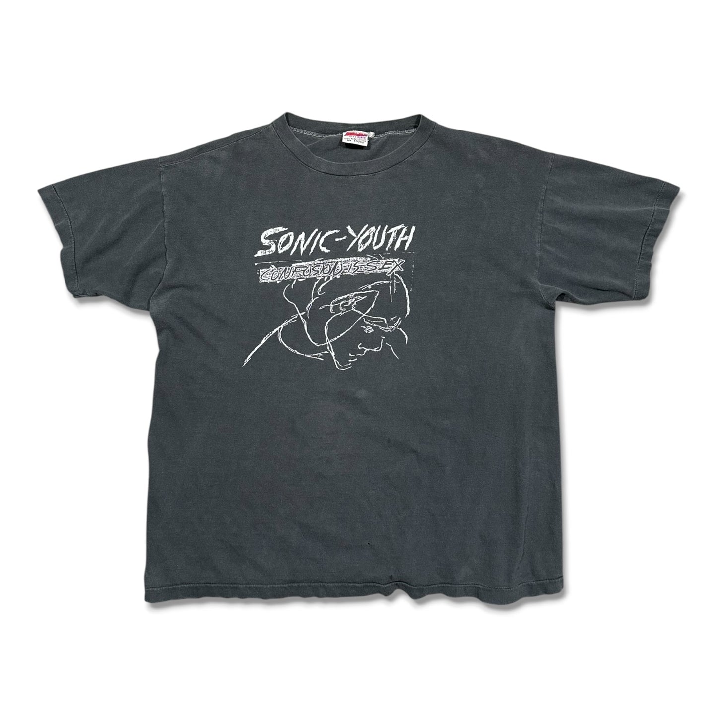 1980s Vintage Sonic Youth "Confusion Is Sex" Shirt