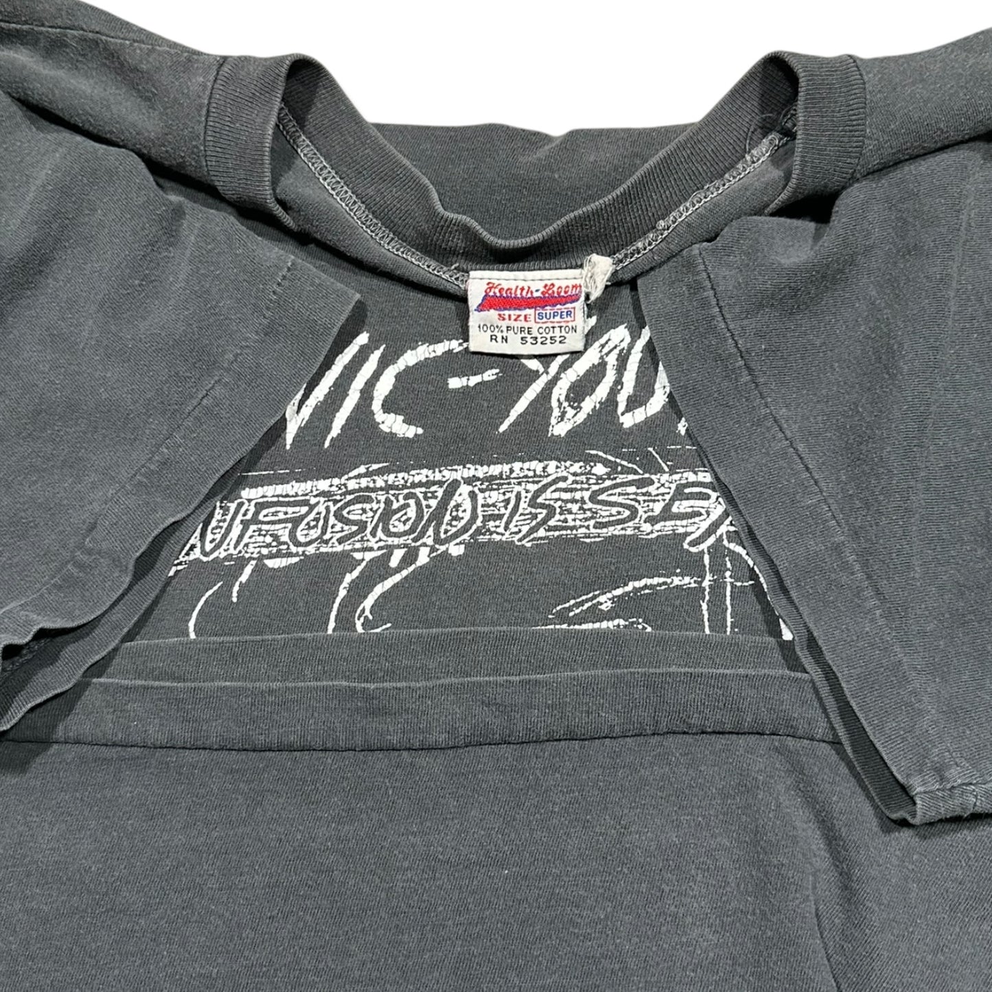 1980s Vintage Sonic Youth "Confusion Is Sex" Shirt