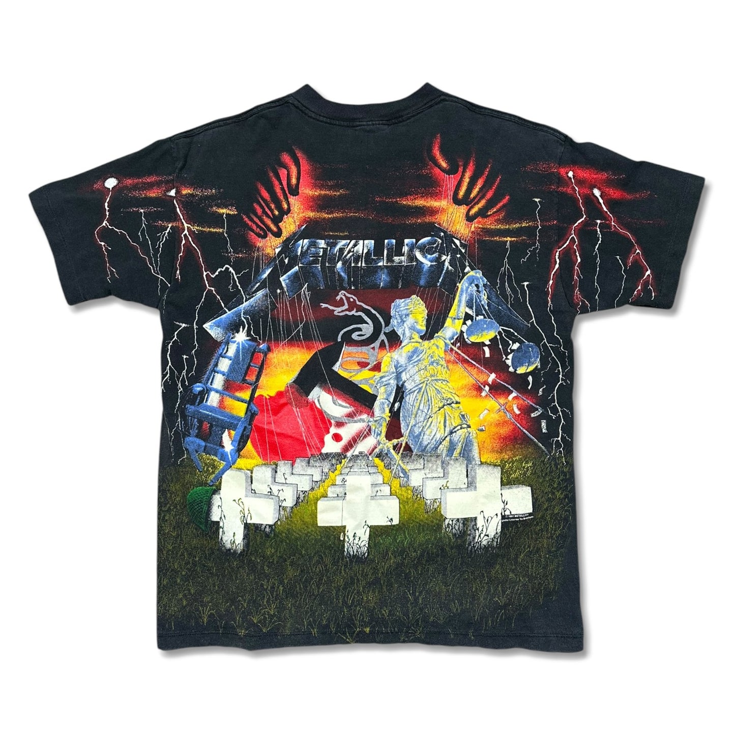 1990s Vintage Metallica AOP Shirt