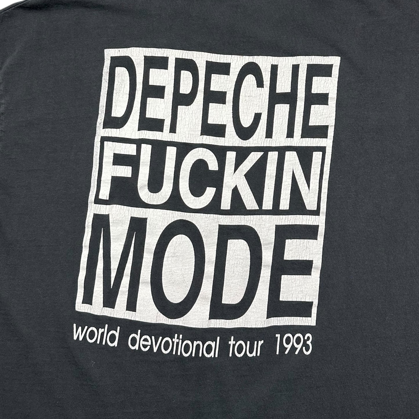 1993 Vintage Depeche Mode "World Devotional Tour" Shirt
