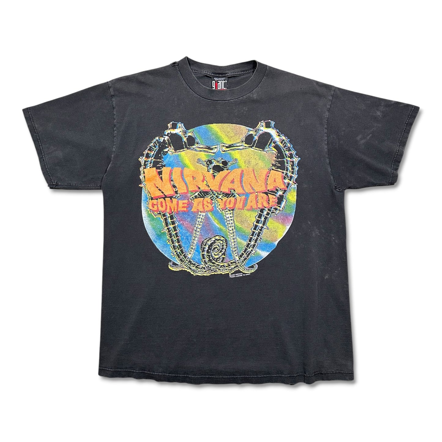 1992 Vintage Nirvana "Come As You Are" Shirt