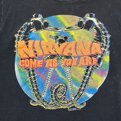 1992 Vintage Nirvana "Come As You Are" Shirt