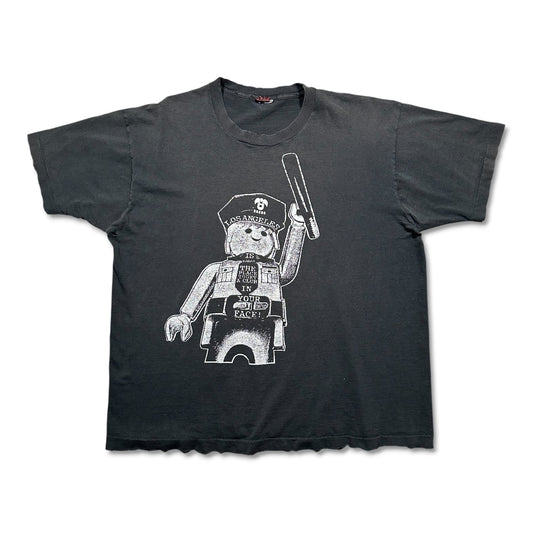 1991 Vintage Old Ghosts Designs "LA Cop" Shirt