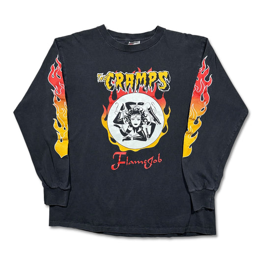 1994 Vintage The Cramps "Flamejob" Longsleeve Shirt