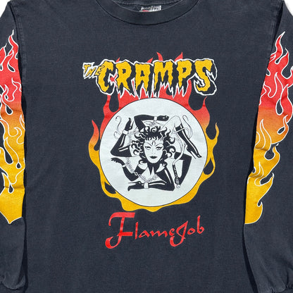 1994 Vintage The Cramps "Flamejob" Longsleeve Shirt