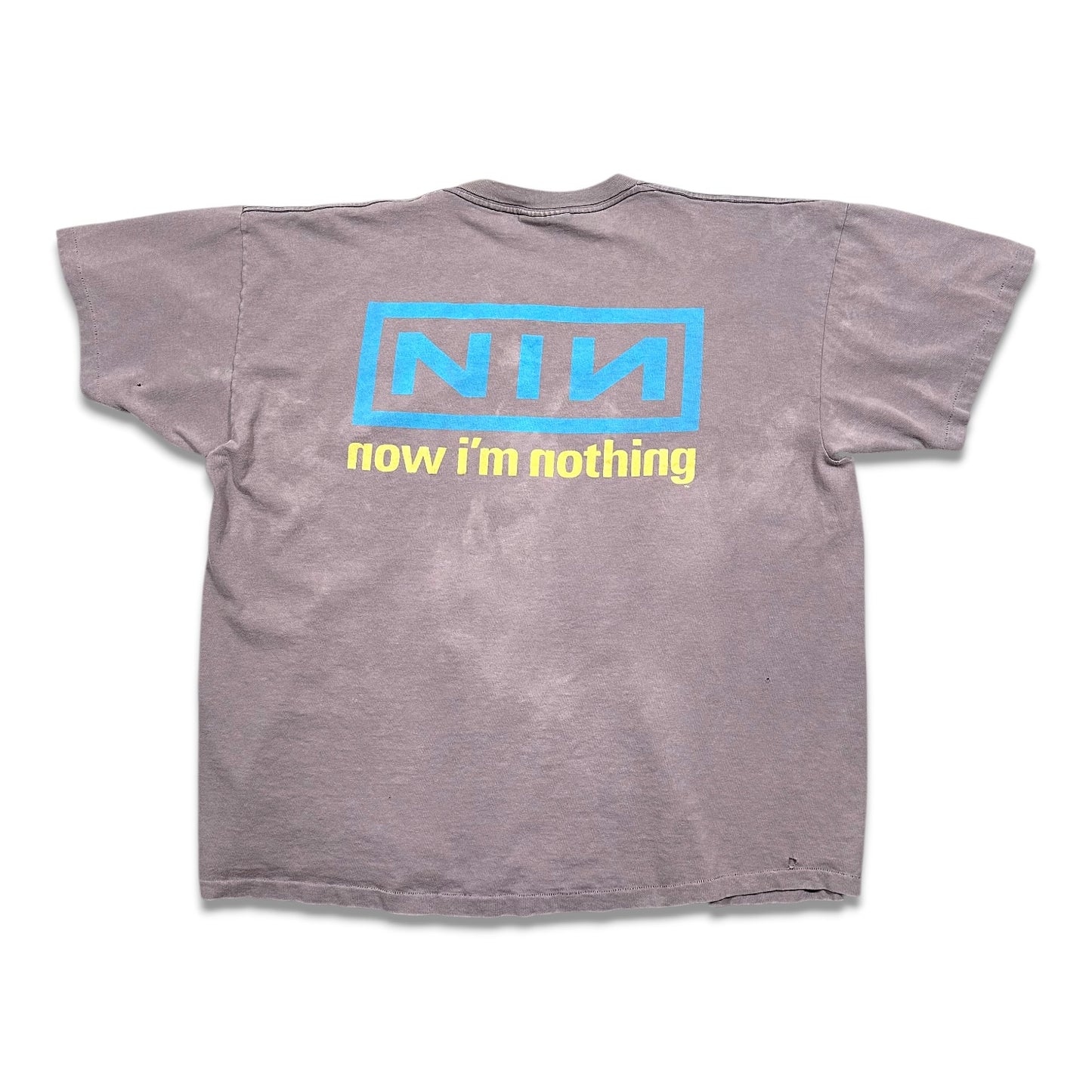 1990s Vintage Nine Inch Nails "Now I'm Nothing" Shirt