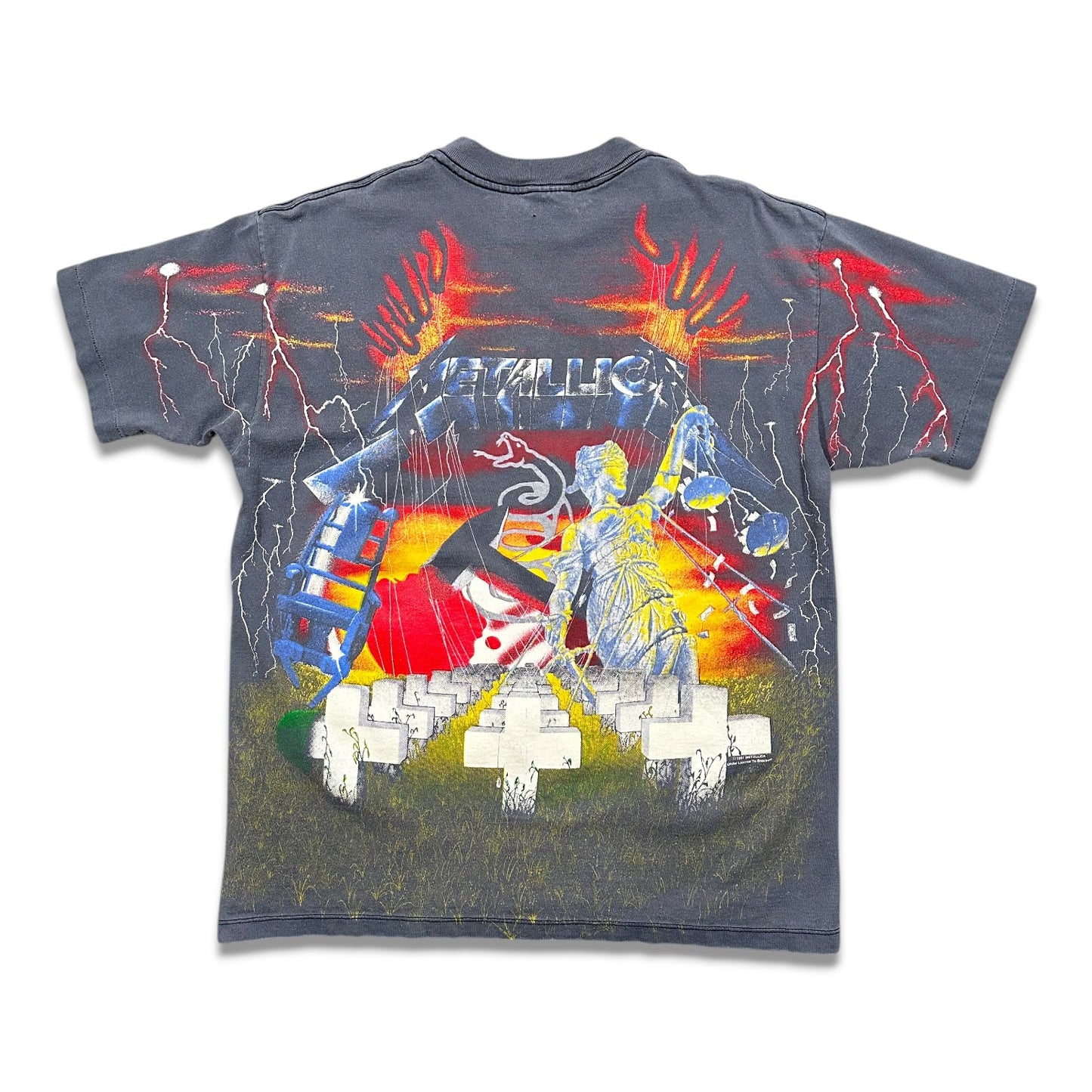 1991 Vintage Metallica AOP Shirt