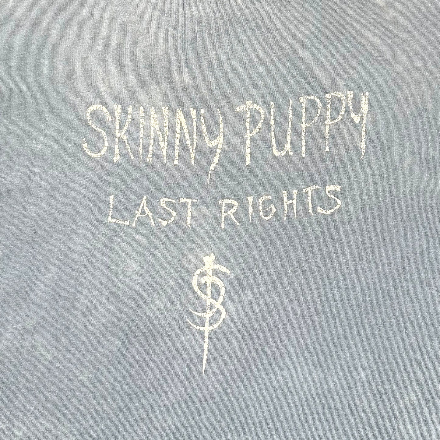 1992 Vintage Skinny Puppy "Last Rights" Shirt