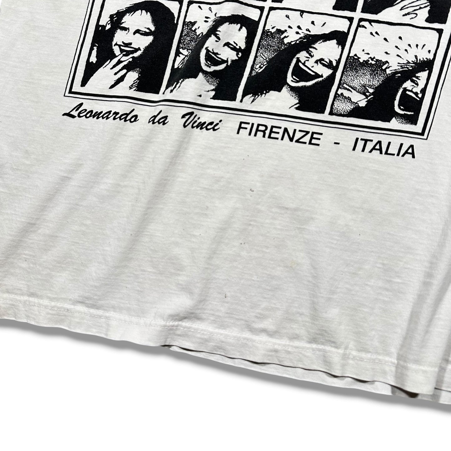 1990s Vintage Mona Lisa Parody Shirt