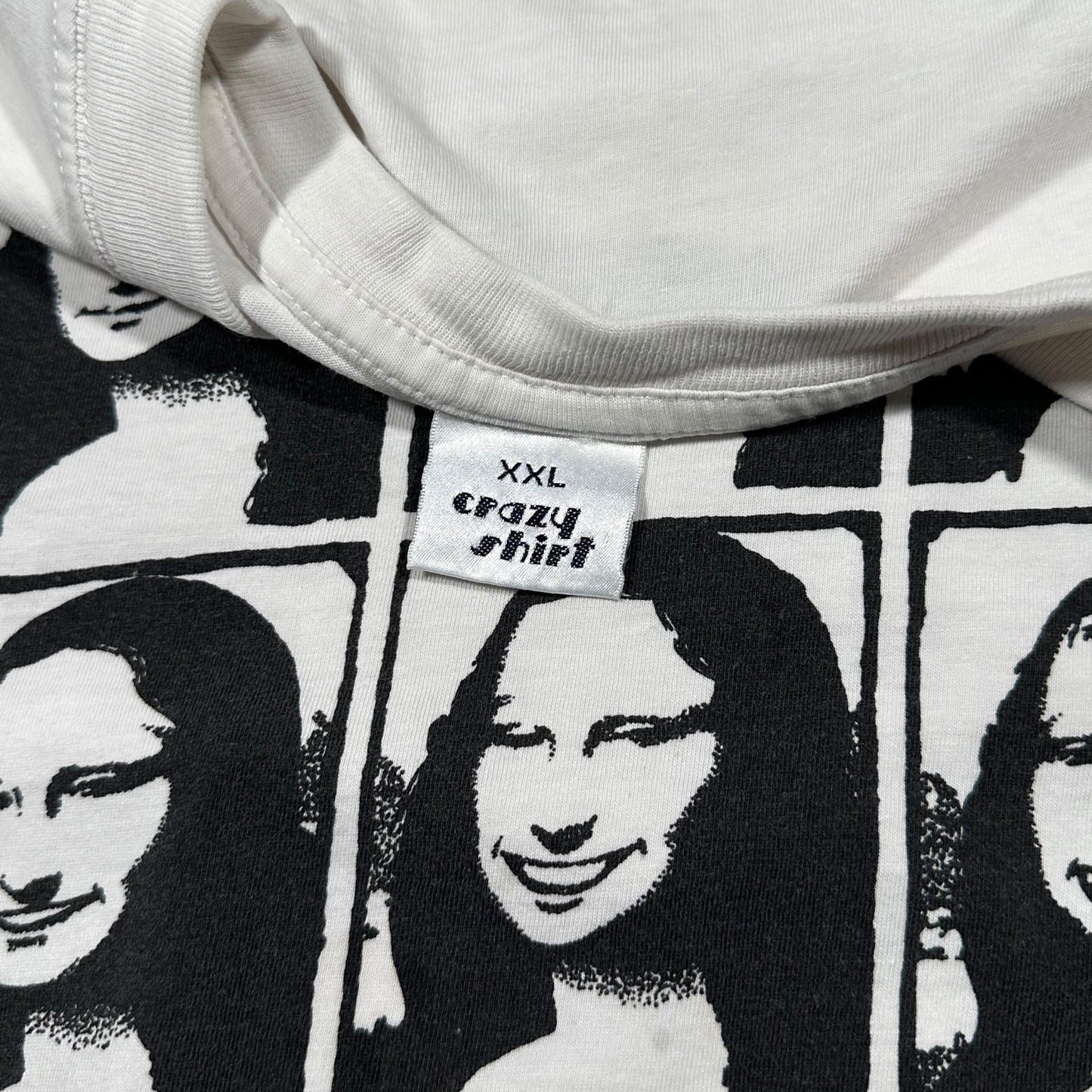 1990s Vintage Mona Lisa Parody Shirt